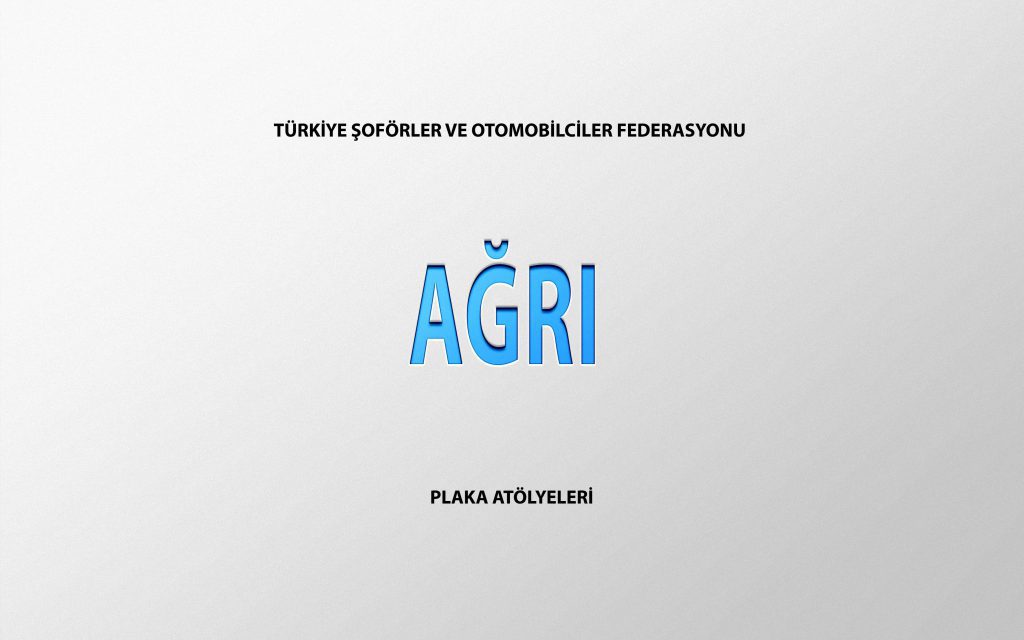 AĞRI TAKSİCİLER KAM. KAMYN. NAK. VE NAKLİYAT KOM. ESNAF ODASI