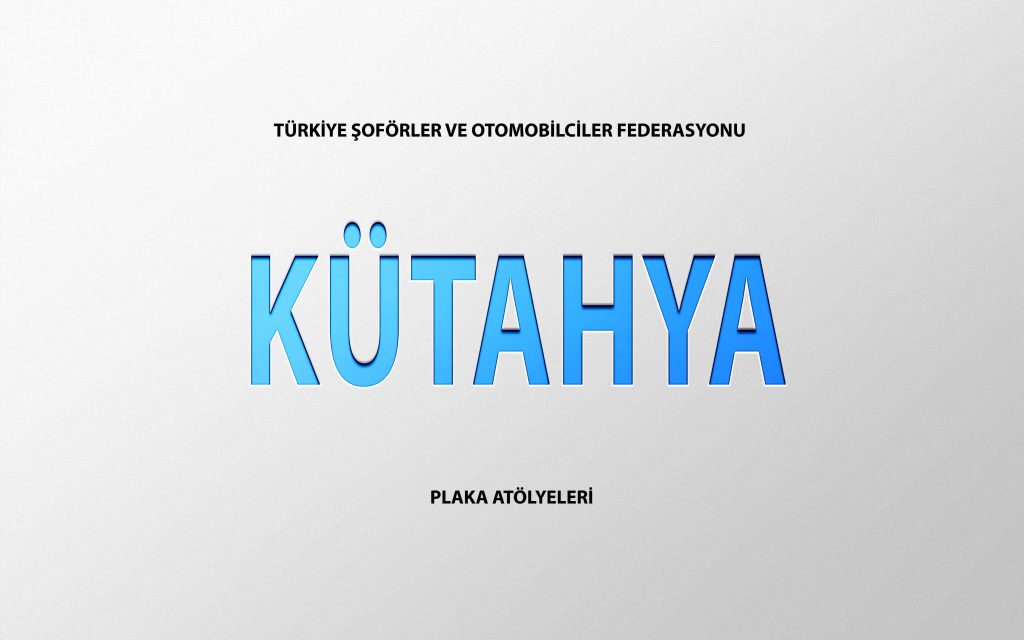 Kütahya Plaka Basım Atölye Adresleri̇