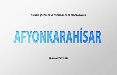 AFYONKARAHİSAR TAKSİCİLER KAM. KAMYN. NAK. VE NAKLİYAT KOM. ESNAF ODASI