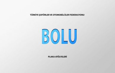 BOLU TAKSİCİLER KAM. KAMYN. NAK. VE NAKLİYAT KOM. ESNAF ODASI