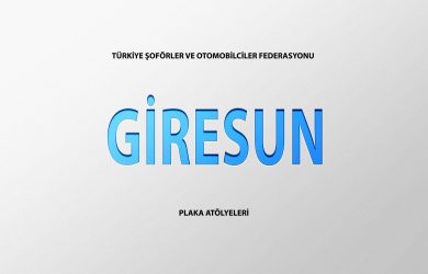 Giresun Plaka Basım Atölye Adresleri̇