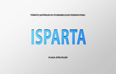 Isparta Plaka Basım Atölye Adresleri̇
