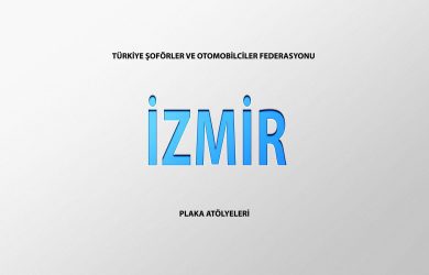 İzmir Plaka Basım Atölye Adresleri̇