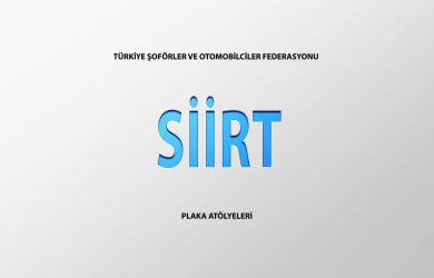 Siirt Plaka Basım Atölye Adresleri̇