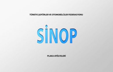 Sinop Plaka Basım Atölye Adresleri̇