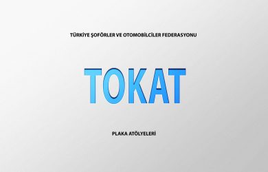 Tokat Plaka Basım Atölye Adresleri̇