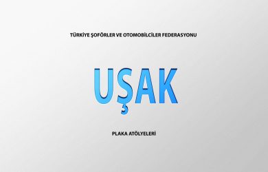 Uşak Plaka Basım Atölye Adresleri̇
